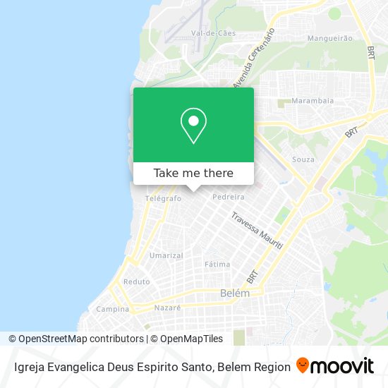 Igreja Evangelica Deus Espirito Santo map