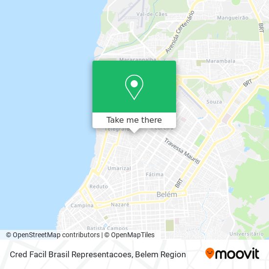 Cred Facil Brasil Representacoes map