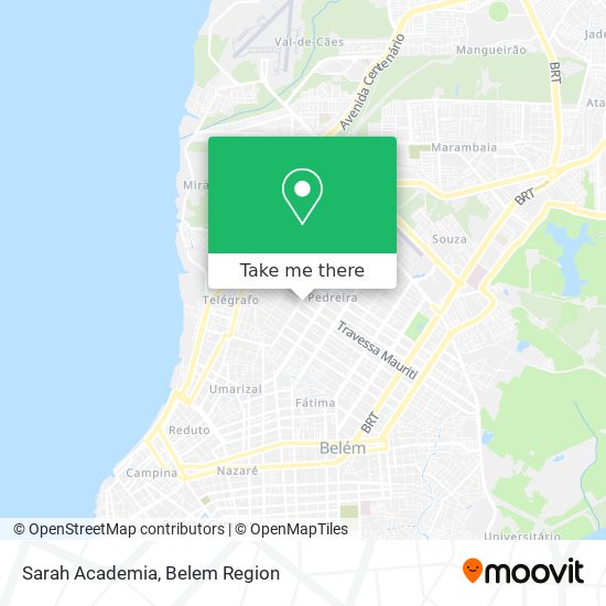 Sarah Academia map