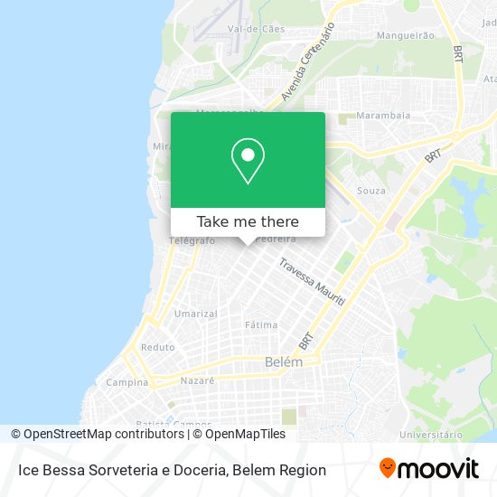 Ice Bessa Sorveteria e Doceria map