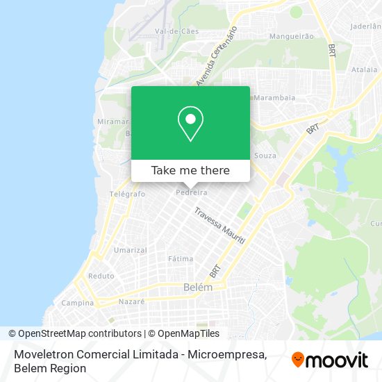 Mapa Moveletron Comercial Limitada - Microempresa