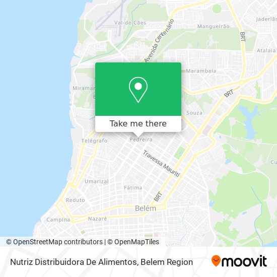 Nutriz Distribuidora De Alimentos map