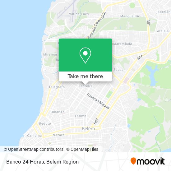 Banco 24 Horas map