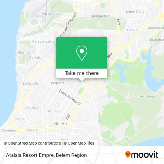 Atalaia Resort Empre map