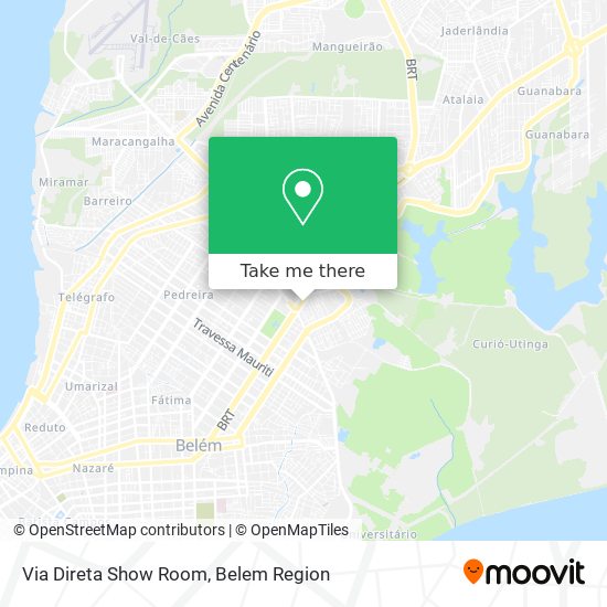 Via Direta Show Room map