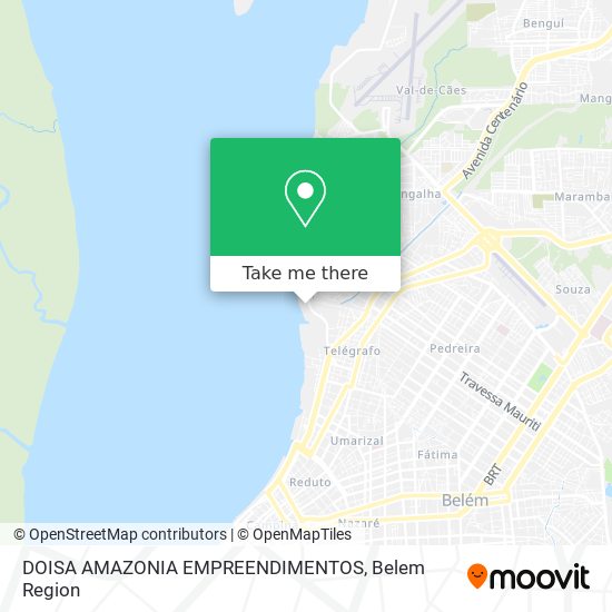 DOISA AMAZONIA EMPREENDIMENTOS map