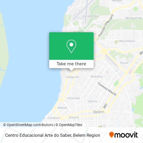 Centro Educacional Arte do Saber map