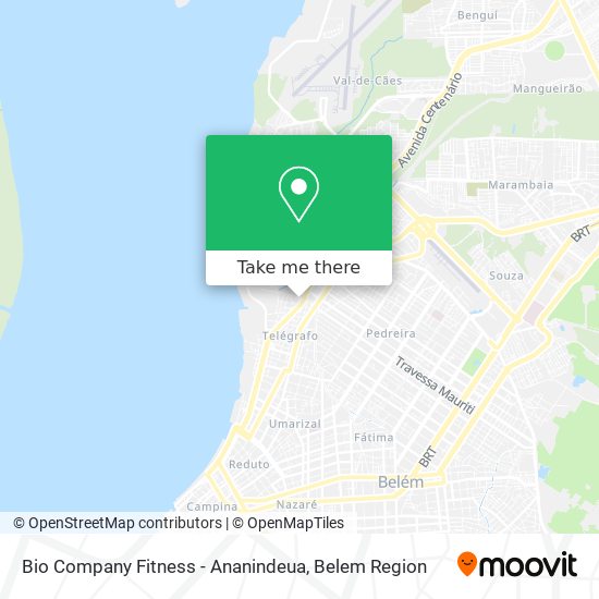 Bio Company Fitness - Ananindeua map