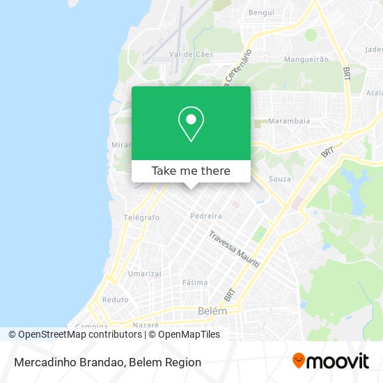 Mercadinho Brandao map