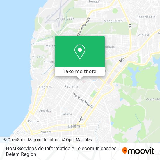 Mapa Host-Servicos de Informatica e Telecomunicacoes