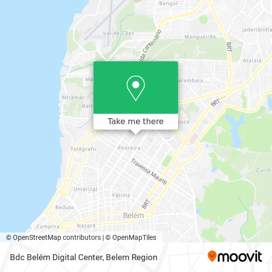 Bdc Belém Digital Center map