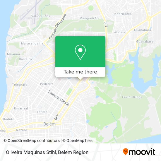 Mapa Oliveira Maquinas Stihl