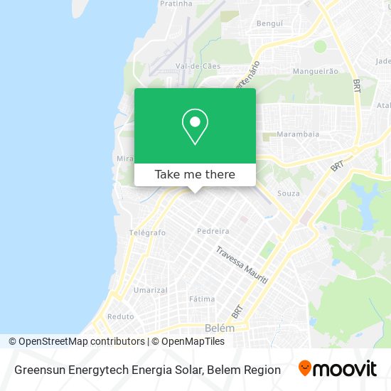 Greensun Energytech Energia Solar map