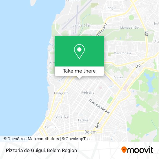 Pizzaria do Guigui map