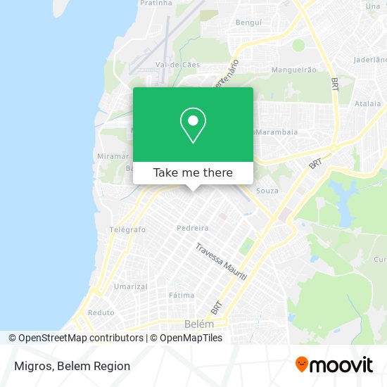 Migros map