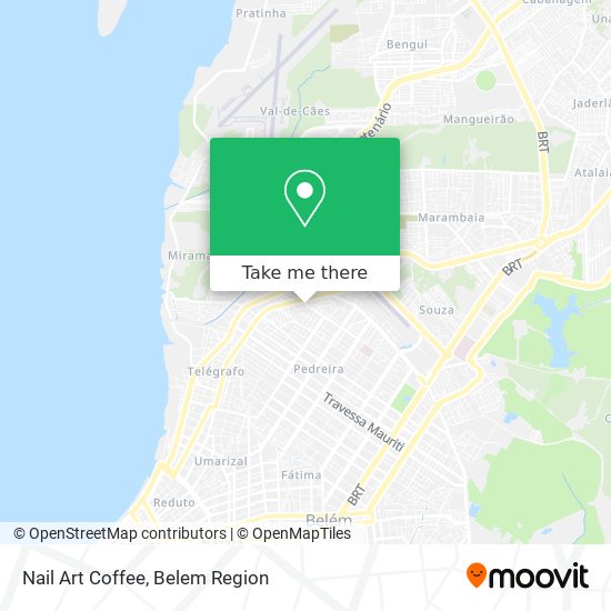 Nail Art Coffee map