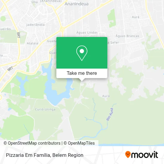 Pizzaria Em Família map