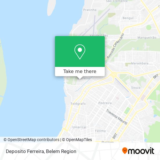 Deposito Ferreira map