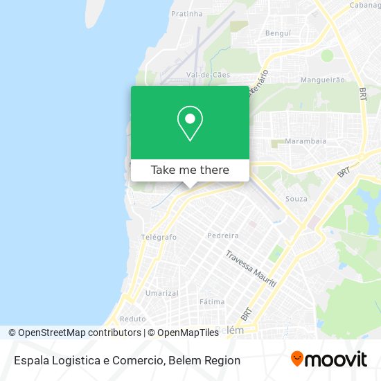 Mapa Espala Logistica e Comercio