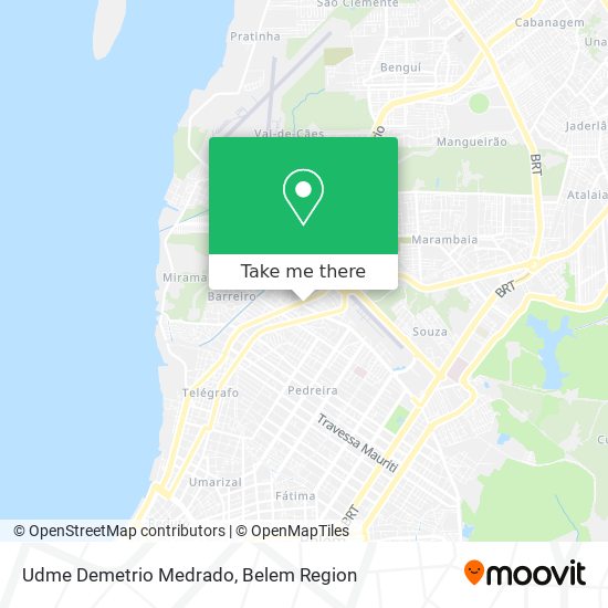 Mapa Udme Demetrio Medrado