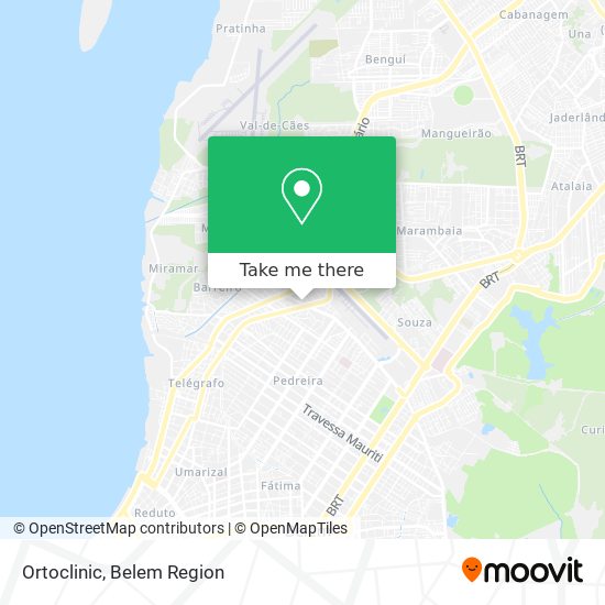 Ortoclinic map