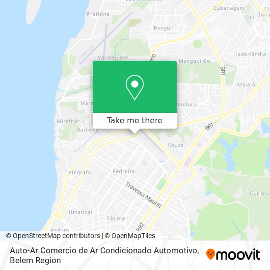 Auto-Ar Comercio de Ar Condicionado Automotivo map