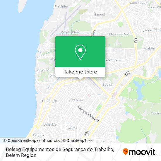 Belseg Equipamentos de Segurança do Trabalho map