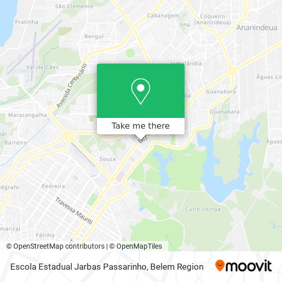 Escola Estadual Jarbas Passarinho map