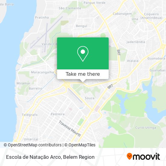 Escola de Natação Arco map