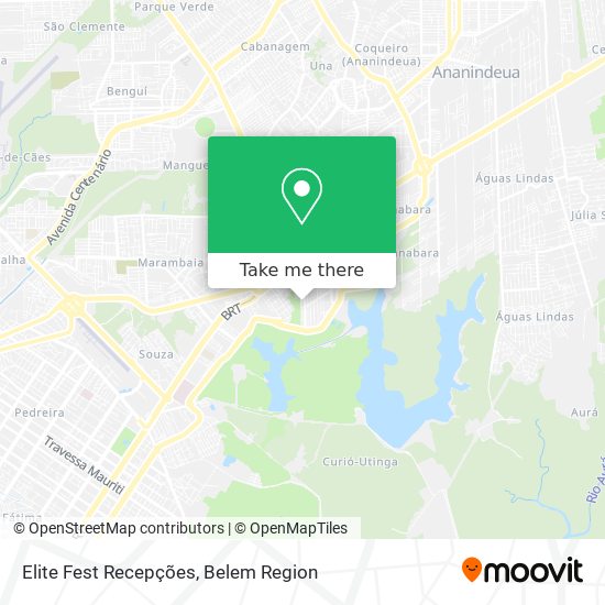 Elite Fest Recepções map