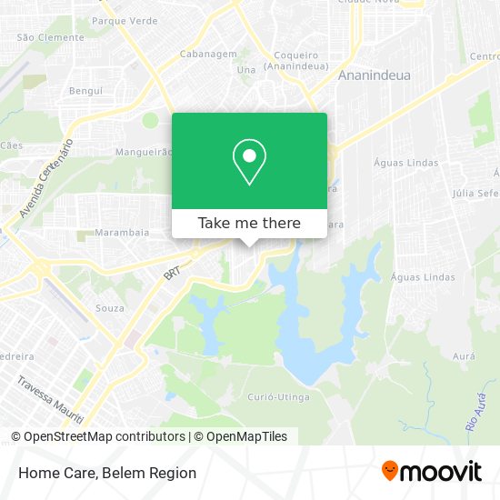 Home Care map