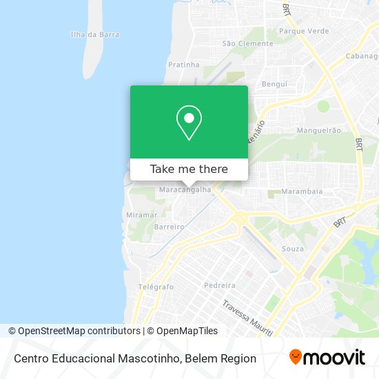 Centro Educacional Mascotinho map