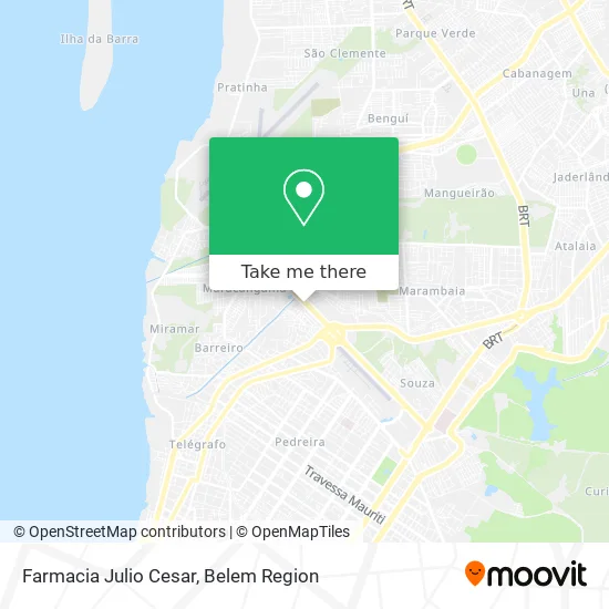 Farmacia Julio Cesar map