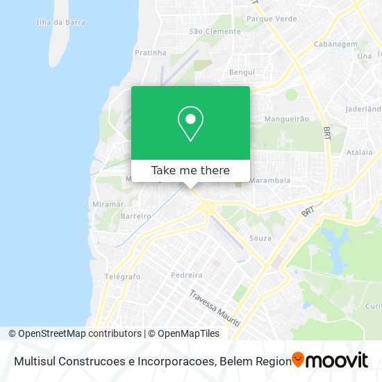 Multisul Construcoes e Incorporacoes map