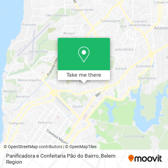 Panificadora e Confeitaria Pão do Bairro map