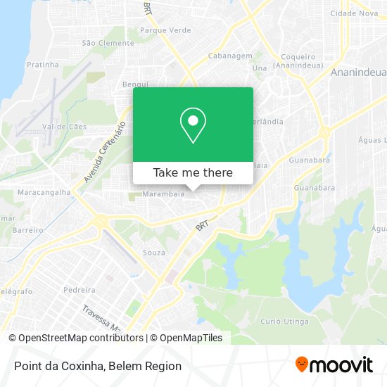 Point da Coxinha map