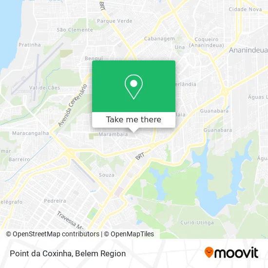 Point da Coxinha map