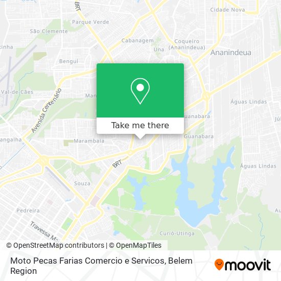 Moto Pecas Farias Comercio e Servicos map