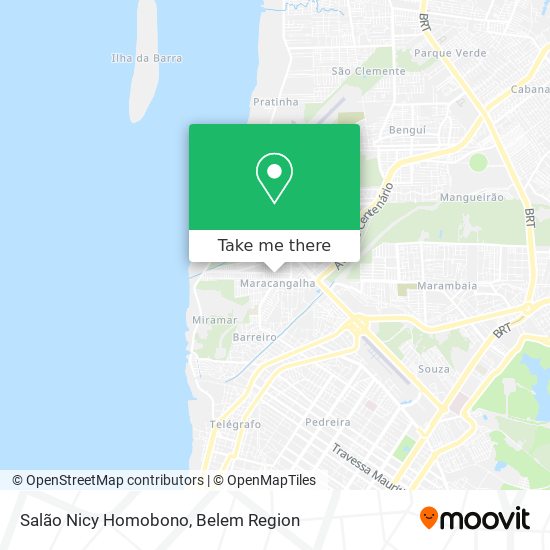 Salão Nicy Homobono map