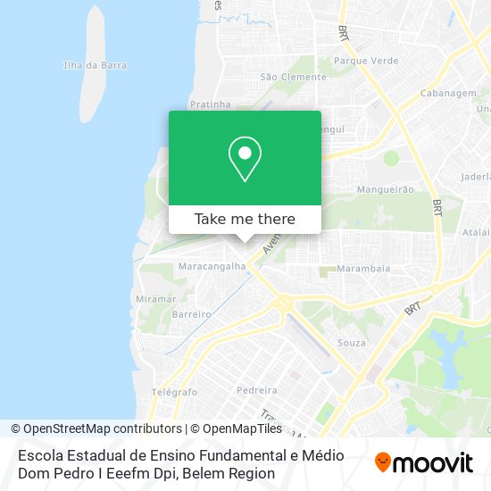 Escola Estadual de Ensino Fundamental e Médio Dom Pedro I Eeefm Dpi map