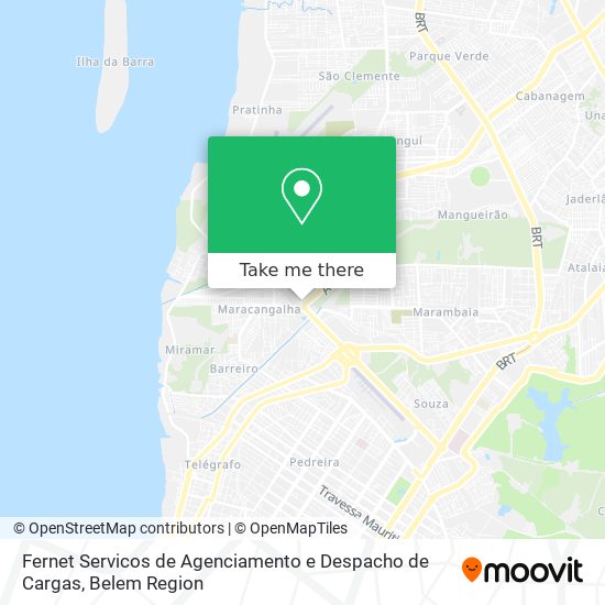 Fernet Servicos de Agenciamento e Despacho de Cargas map