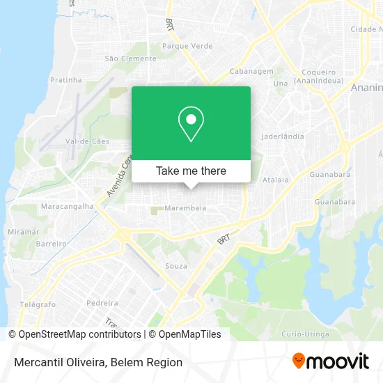 Mercantil Oliveira map