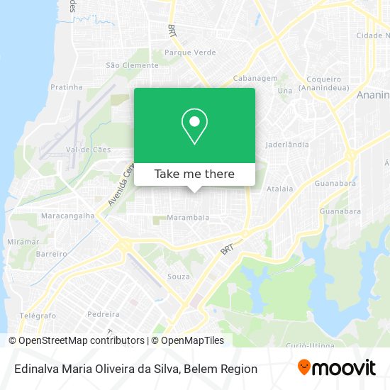 Edinalva Maria Oliveira da Silva map