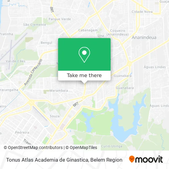 Tonus Atlas Academia de Ginastica map