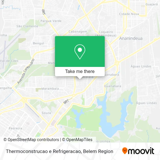 Thermoconstrucao e Refrigeracao map
