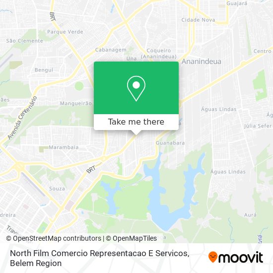 North Film Comercio Representacao E Servicos map