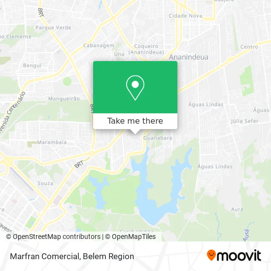 Marfran Comercial map