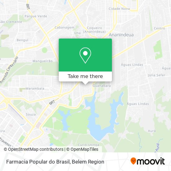 Farmacia Popular do Brasil map