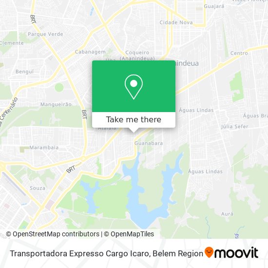 Transportadora Expresso Cargo Icaro map