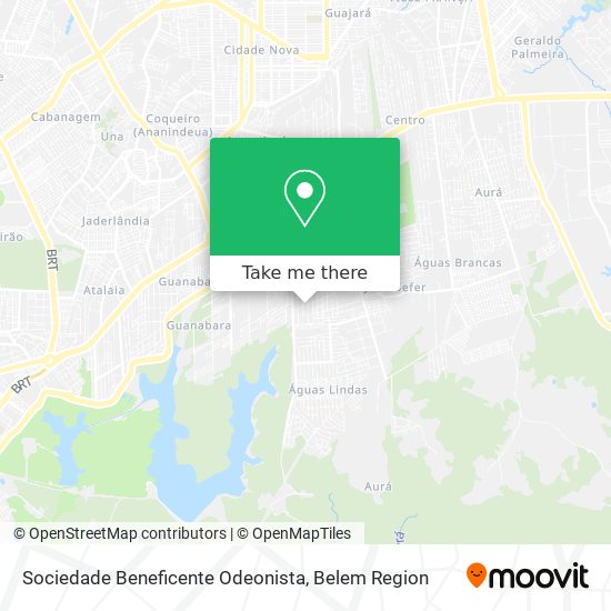 Sociedade Beneficente Odeonista map
